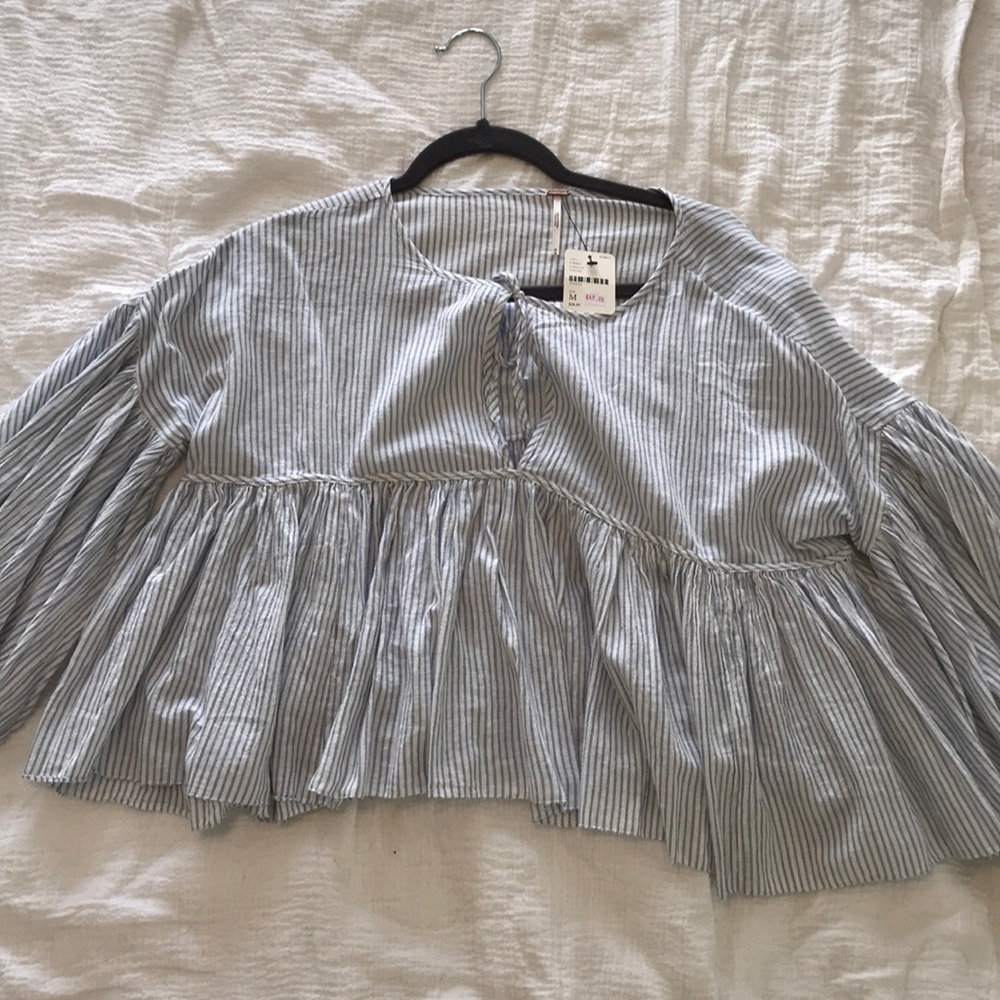 Brand new flowy Free People shirt!
